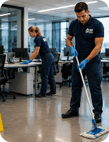 ABC cleaning team